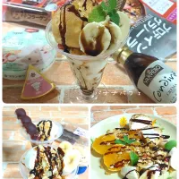 バナナパフェ🍌