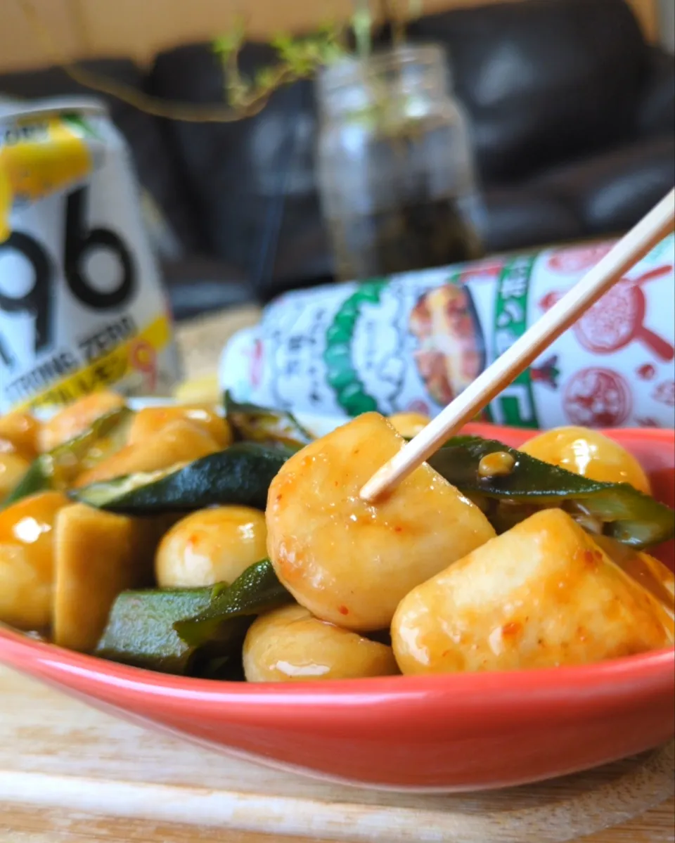 ﾋﾟﾘ辛てりやき里芋|まりおさん