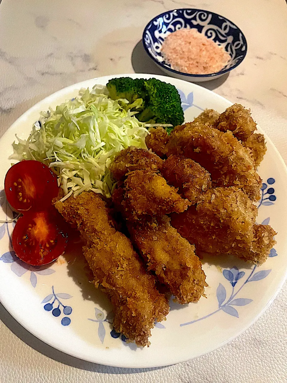 今夜は岩塩でフィレカツ|めんちゃんさん