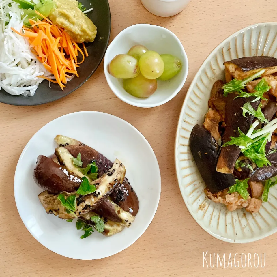 ナスだらけの晩ごはん|FIKA789さん