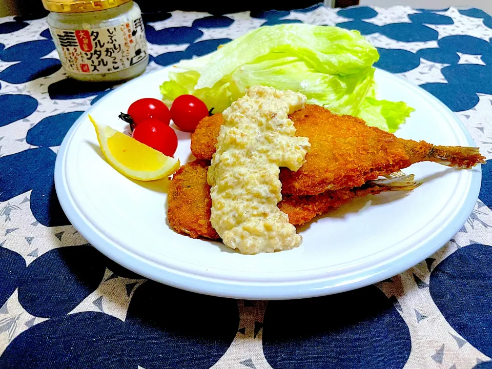 アジフライ|ももさん