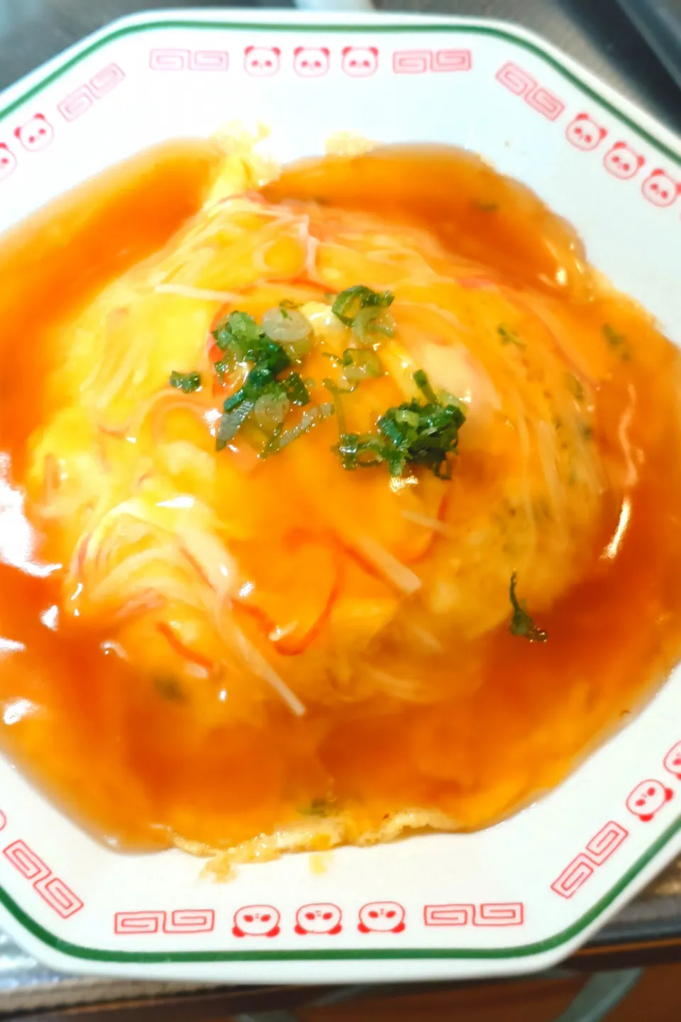 甘酢あんの天津飯|mootsさん