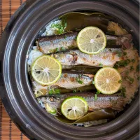 koji toyodaさんの料理 秋刀魚の土鍋ご飯