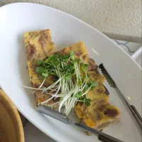 牛丼の具の残りリメイク玉子焼き|mi_neneco♪さん