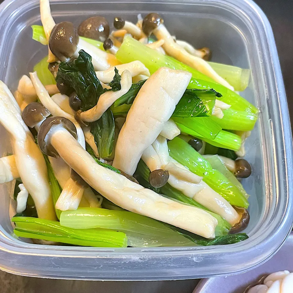 しめじと小松菜のナムル|DKさん