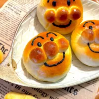 アンパンマンのカスタードクリームパン