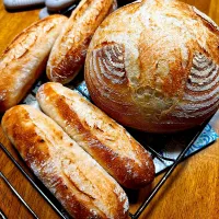 Blueberry🫐さんの料理 捏ねないオーバーナイト・リュスティック