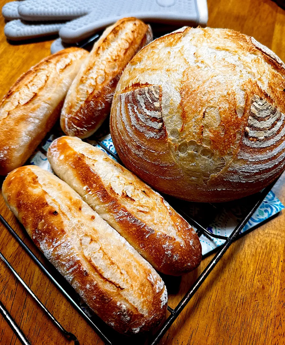 Blueberry🫐さんの料理 捏ねないオーバーナイト・リュスティック|Blueberry🫐さん