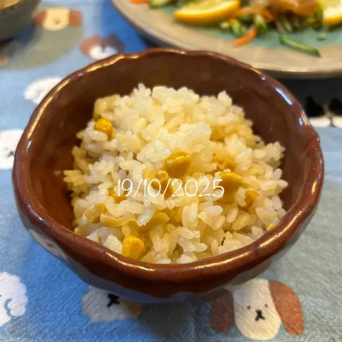 「ゆめみづほ2kg」を使ってみたSnapdishの料理・レシピ写真:バターとうもろこしごはん