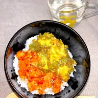 しいたけ茶を使ったサーモンのポキとしいたけ茶|Syonaさん