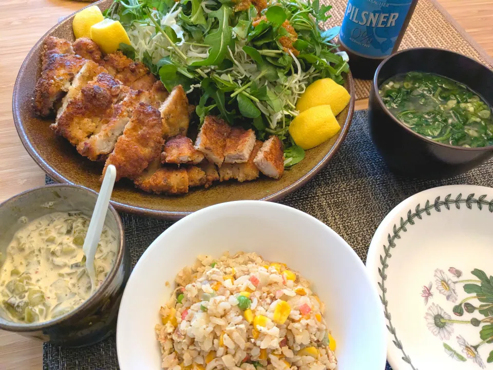 豚カツ定食|ぽてさん