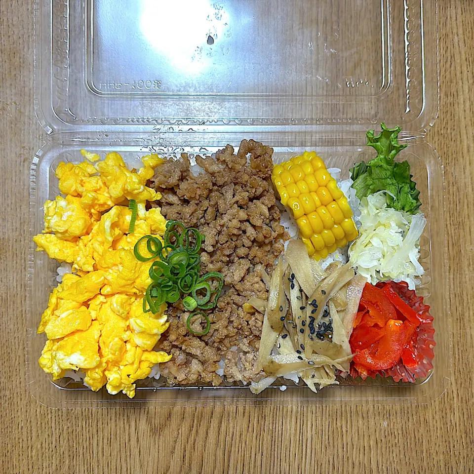 鶏そぼろ丼弁当|望さん