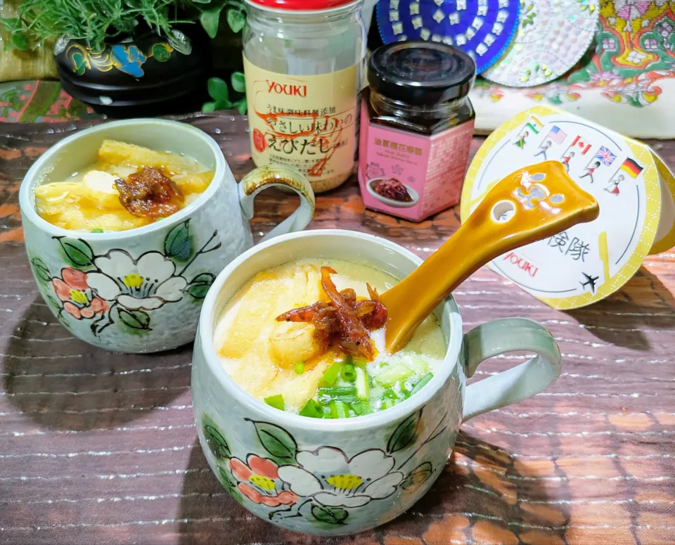 🌏『世界の食卓探検の旅』🇹🇼台湾料理
【🇹🇼鹹豆漿】（シェントウジャン）|ayaさん