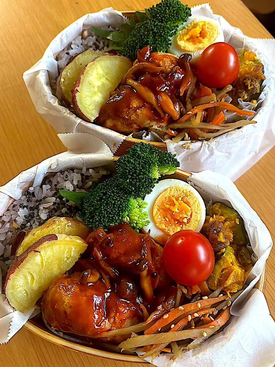 おからハンバーグ弁当|hiro♪kouさん