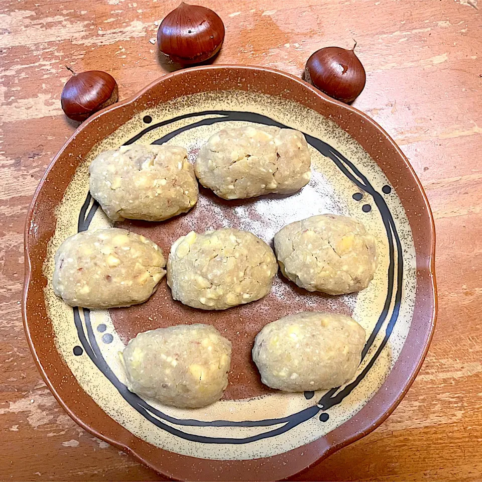 パンプキンさんの料理 栗のおはぎ|パンプキンさん