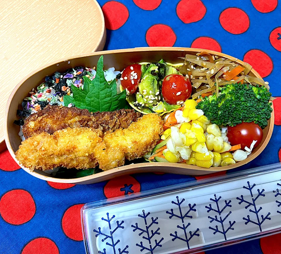 ササミフライ弁当🍱|がおりんさん