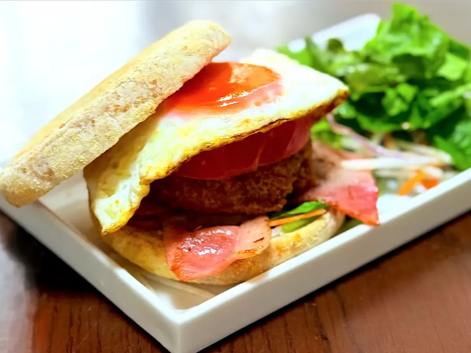 マフィンバーガー|tap.rinさん