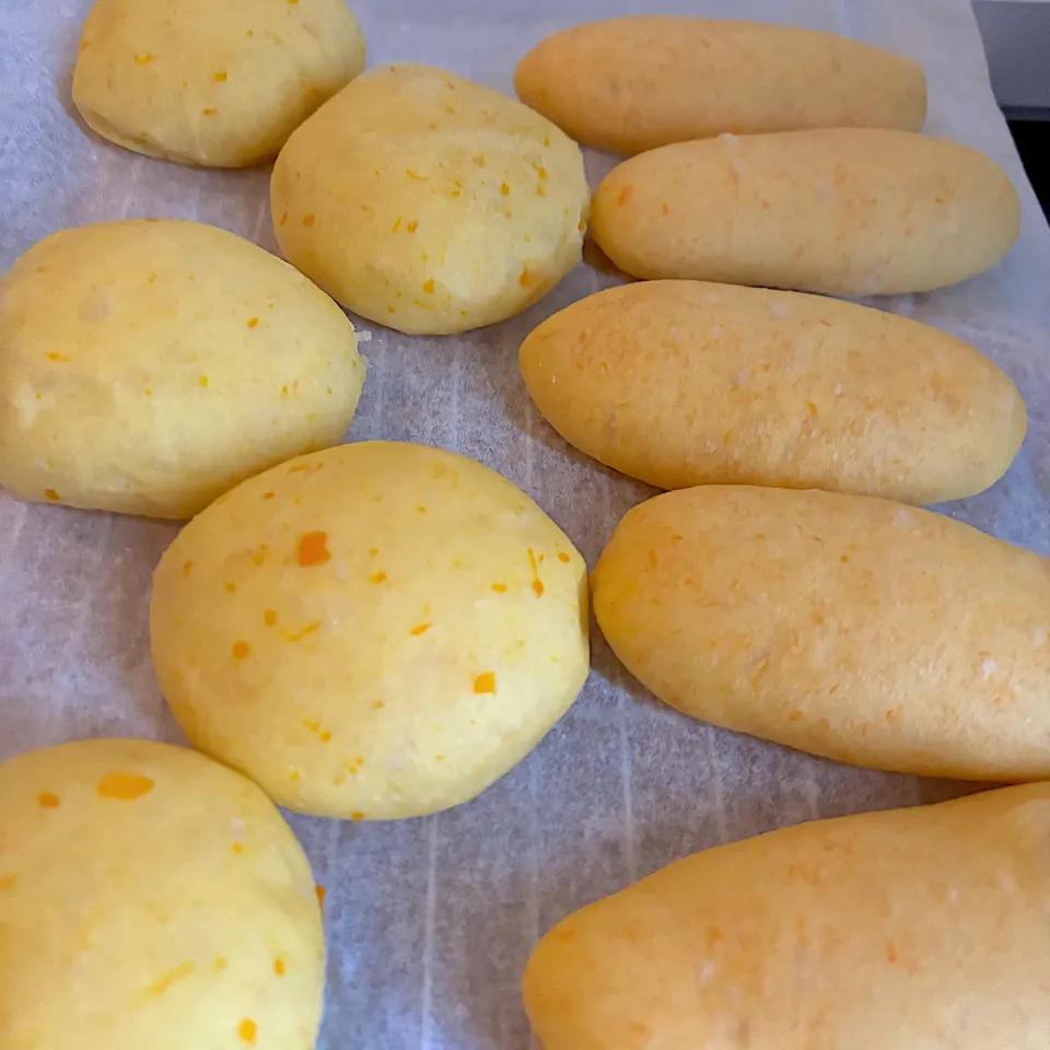 赤ちゃんパン（南瓜・人参）|さっちんさん