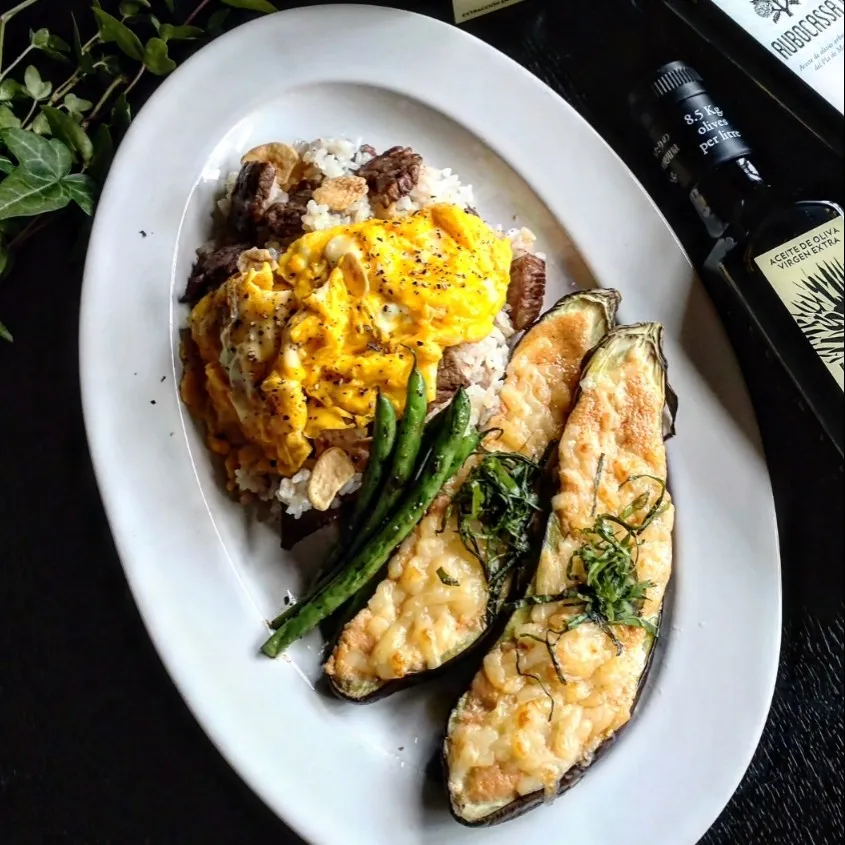 ナスの明太マヨチーズ焼き🍆|瑞さん