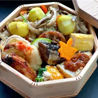 秋の味覚満載弁当🍱