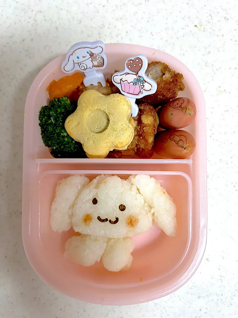 年少お弁当|かずえさん