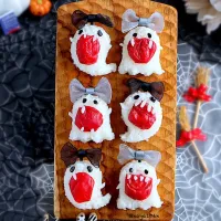 大きなお口のおばけちゃんおにぎり|あーたんさん