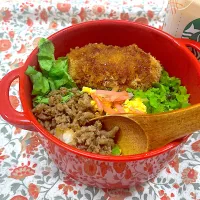 コロッケ4色弁当|eiyadeさん