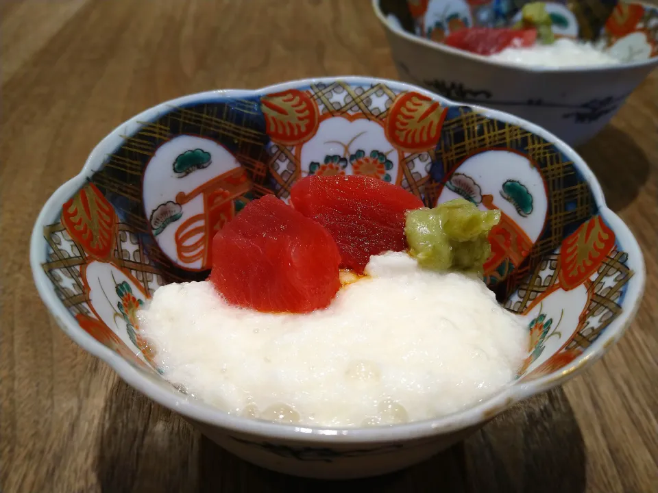 鮪の山掛け|古尾谷りかこさん