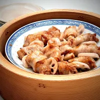 れんこんの豚肉巻き蒸し|登志子さん
