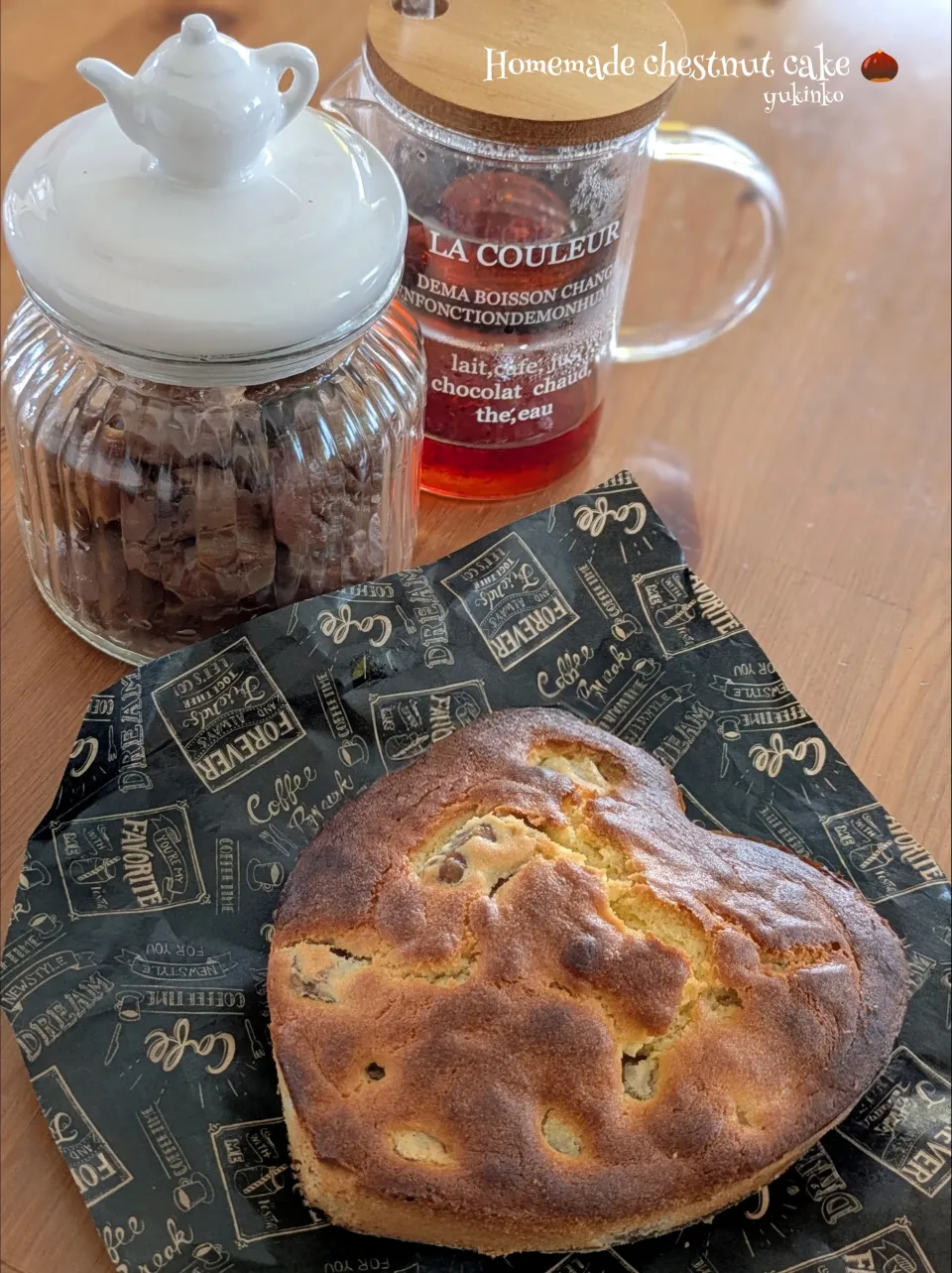 栗のケーキ♡|U-YUKIさん