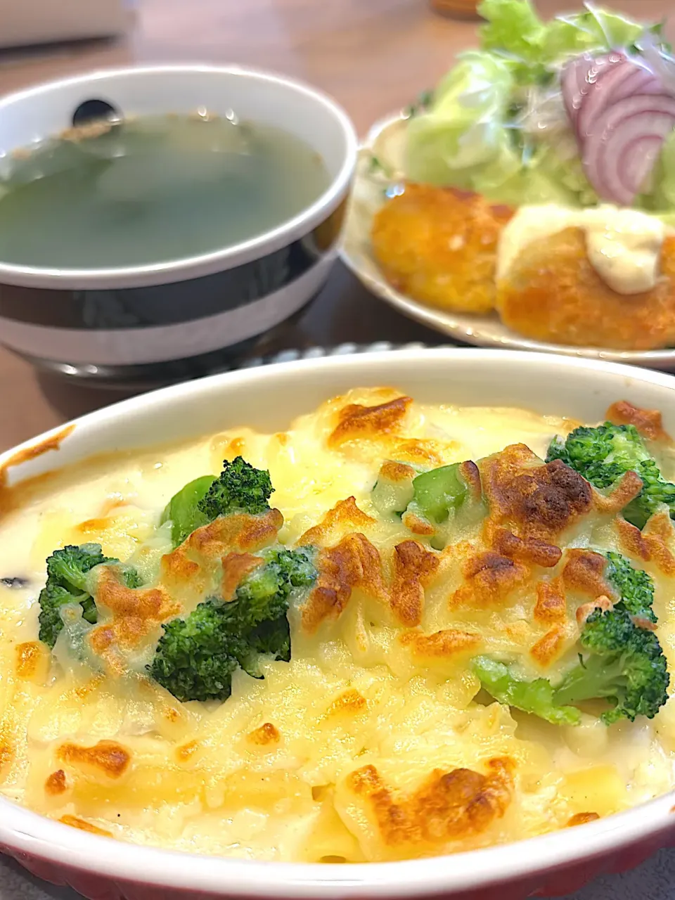 グラタンメインの夕飯|yukopunさん