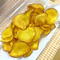 さつまいもチップス🍠畑のさつまいもで🧑‍🌾|1614さん