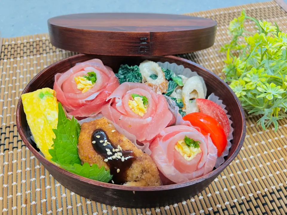 「生ハム寿司弁当♪」|バシュランさん