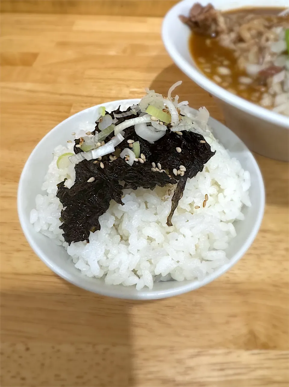 海苔佃煮風ご飯@中華そばYou Lee|morimi32さん