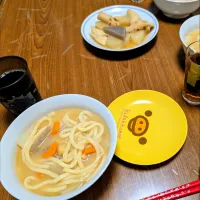 豚汁うどん&余りおでん|ayaさん