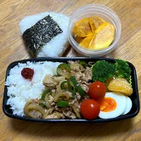 10/17 肉野菜炒め弁当|ゆさん