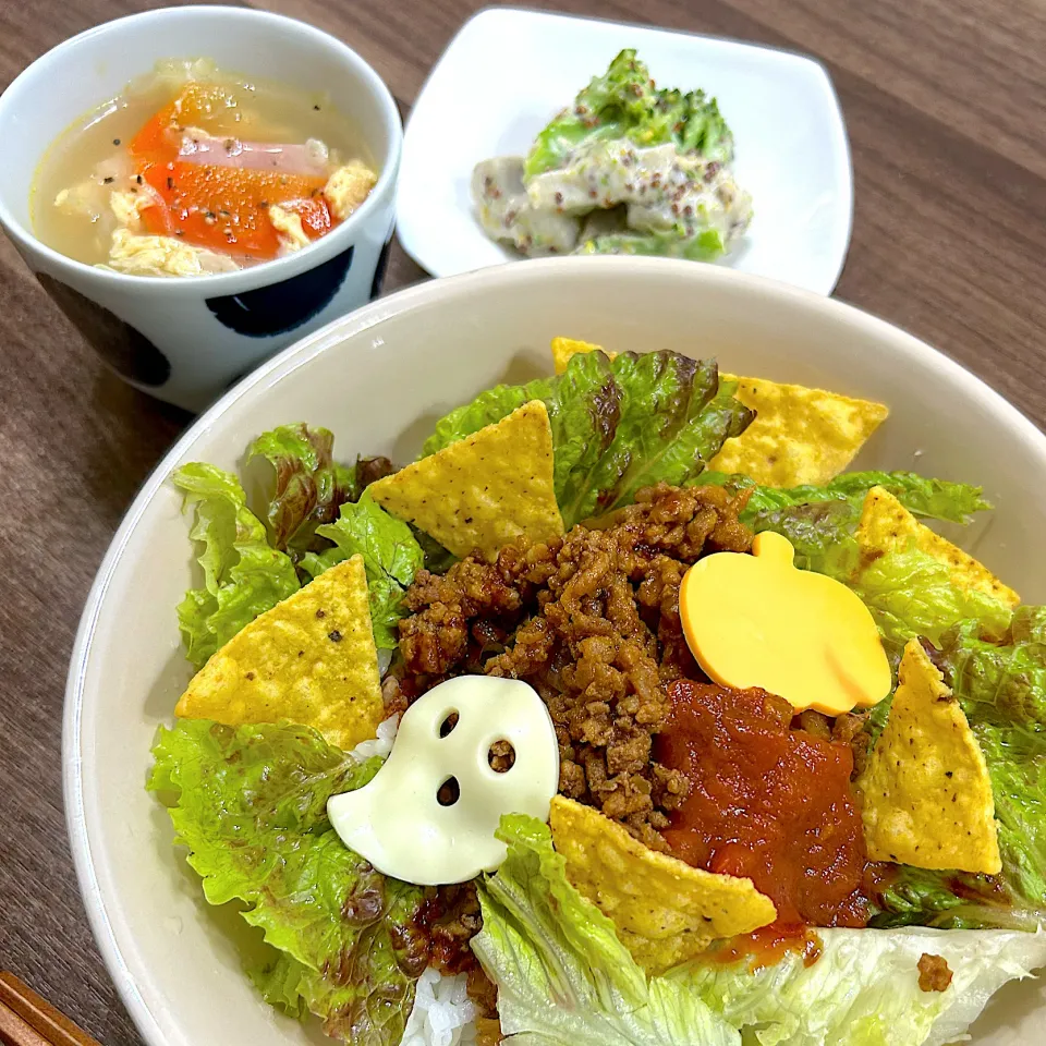 ハロウィン⭐︎タコライス|ゆりちさん