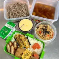 R7.10/21 (火)  ·͜·♡ 今日のお弁当 👨🏻‍🍳|hamakoさん