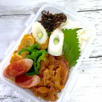 男子大学生へのお弁当| ぐみさん