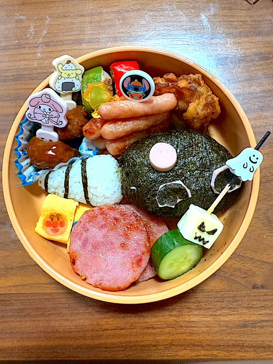 お孫ちゃん遠足のお弁当　もぐりん|kyonmiさん