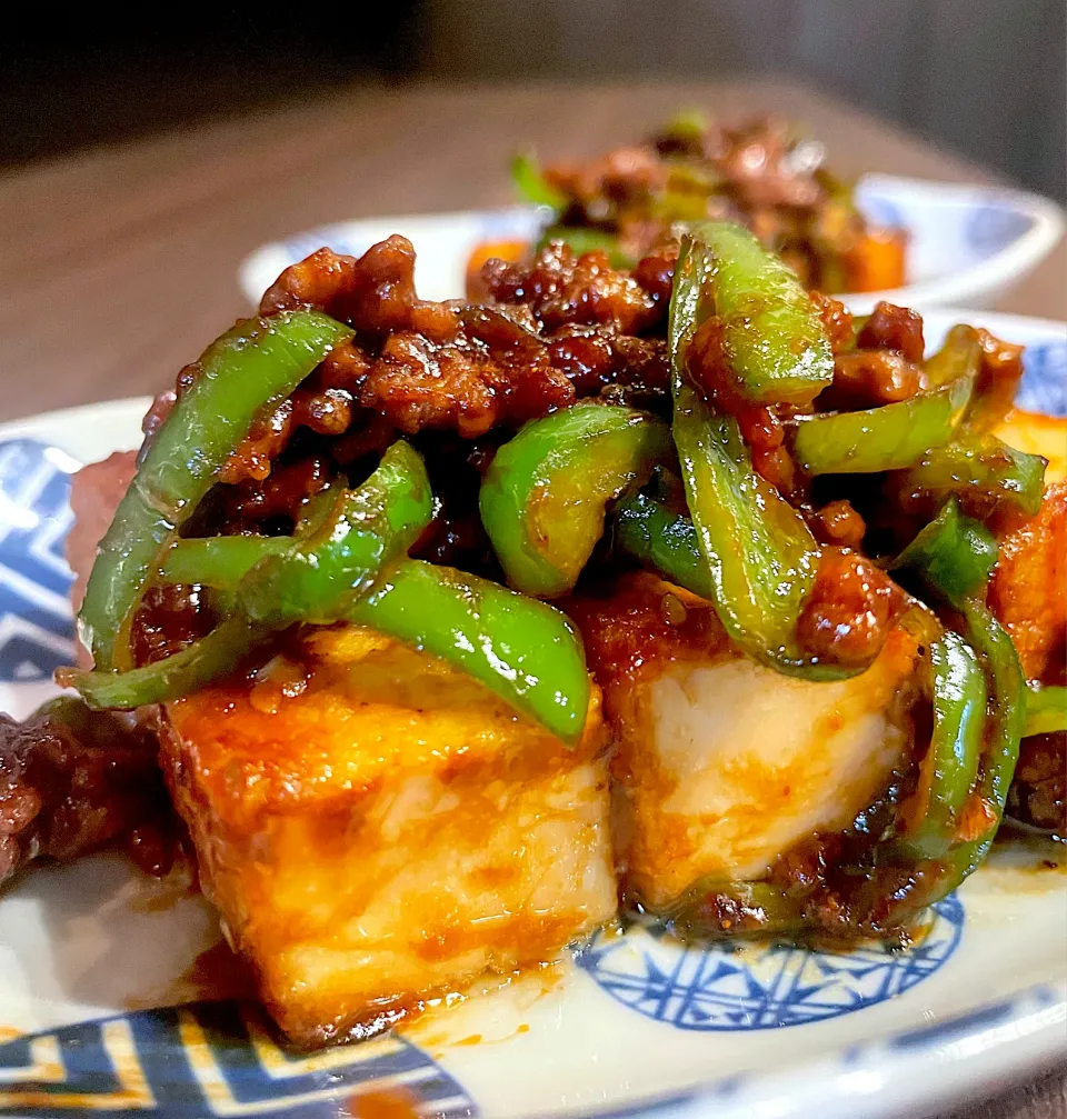 厚揚げの肉味噌かけ|♥ M ♥さん