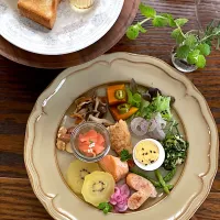 常備菜のワンプレートランチ|m’chinさん