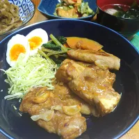 厚揚げ肉巻きでなんちゃってトンテキ～♥️|とまと🍅さん