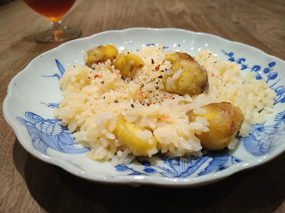 栗のリゾット|古尾谷りかこさん