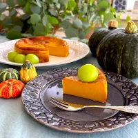 かぼちゃのケーキ🎃|Miki (^_−)−☆さん