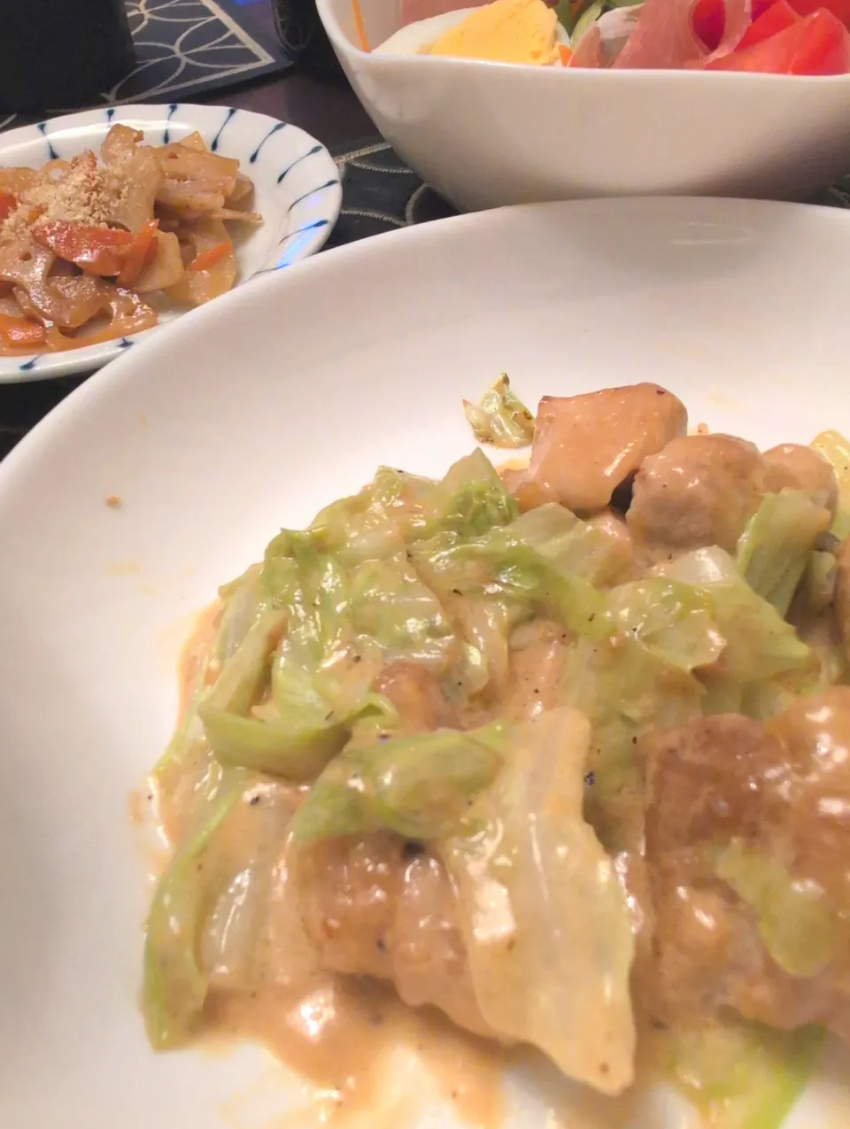 キャベツと鶏肉のオイマヨ炒め|naonaoさん