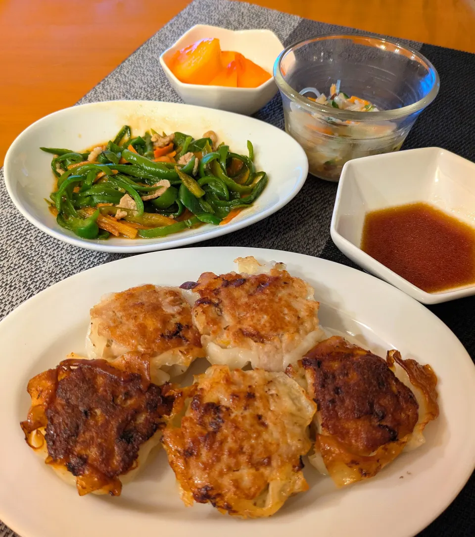 ☆包まないシュウマイ　☆チンヂャオロース　☆中華サラダ　☆柿|chikakoさん