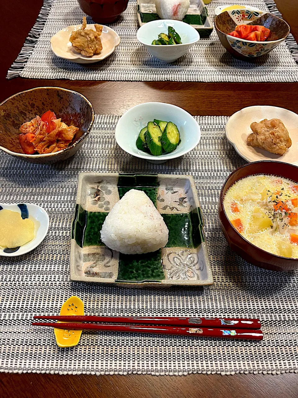 おにぎり定食|lingesさん