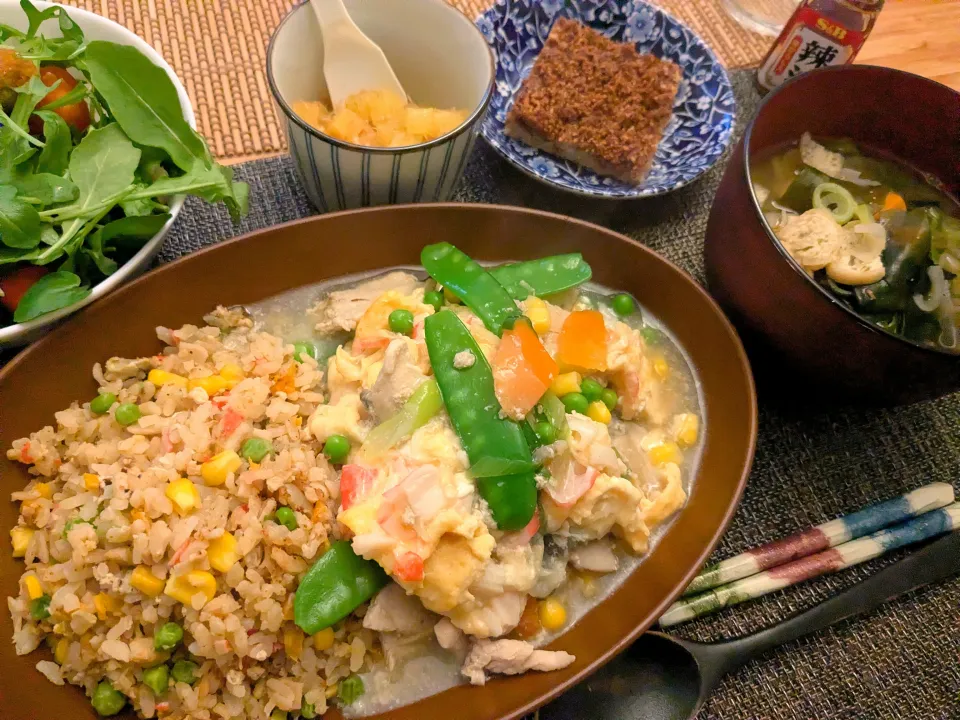 あんかけチャーハン|ぽてさん