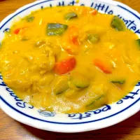 かぼちゃ入りシチュー🎃|わーさん